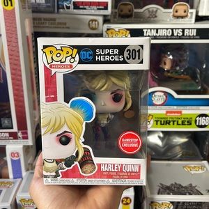 Harley Quinn Funko Pop #301 GameStop Exclusive